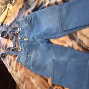 Columbian Suspended High Waisted Jeans